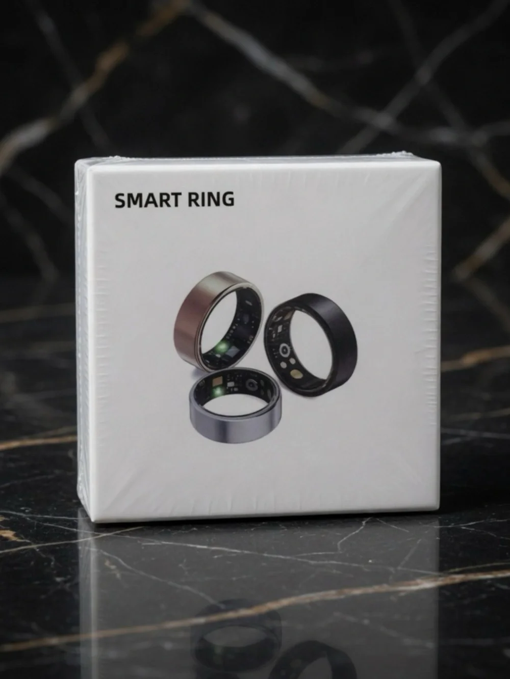 NIB Black Limited Edition Smart Ring Health/Sleep/Fitness Monitor